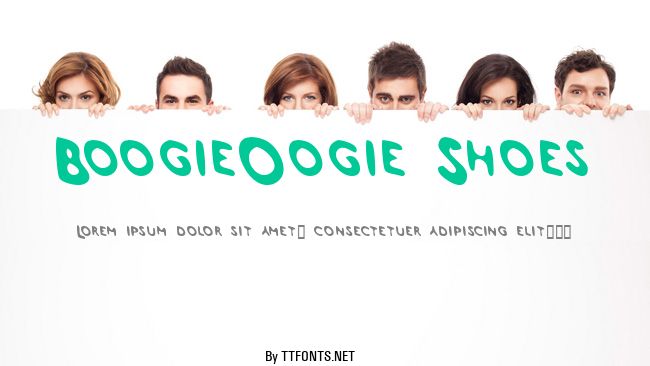BoogieOogie Shoes example